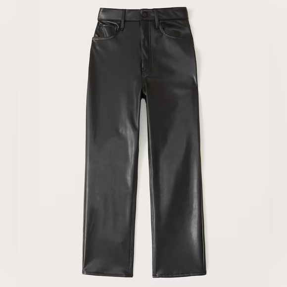 Abercrombie & Fitch Pants - NWT Abercrombie & Fitch Vegan Leather Ankle Straight Pant